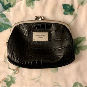 Liz Claiborne 3 pouch change purse